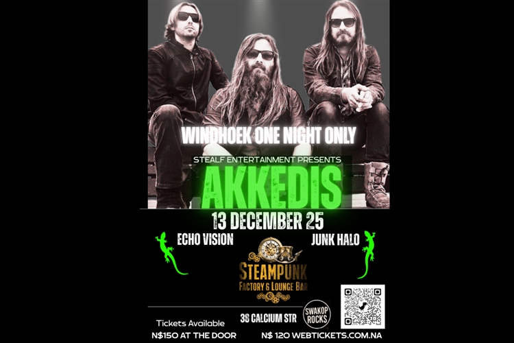 .Akkedis Live In Windhoek One Night Only!